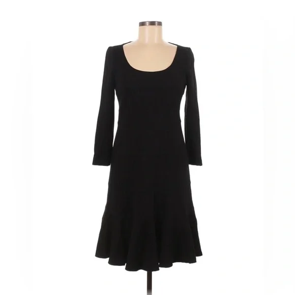 Akris Punto | Dresses | Akris Punto Size 6 Heavy Lined Knit Black Dress In  Excellent Condition | Poshmark